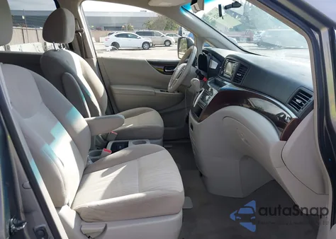 2017 Nissan Quest Sv z USA, uszkodzony, nr VIN JN8AE2KP3H9166505